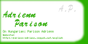 adrienn parison business card